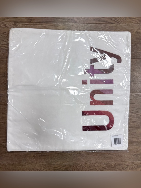 Other - Unity Embroidered Decorate Canvas Pillow Cover 20x20